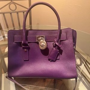 Michael Kors handbag purple